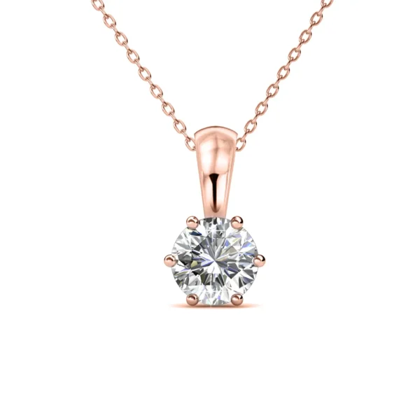 035169d74ba90b263e8a31e8503555251829ed039d93001d76492e71147ade7f Σετ Rose Gold Μενταγιόν - Σκουλαρίκια