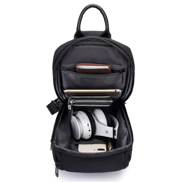 Τσαντάκι Ώμου Bange Χιαστί (Crossbody) - Μαύρο