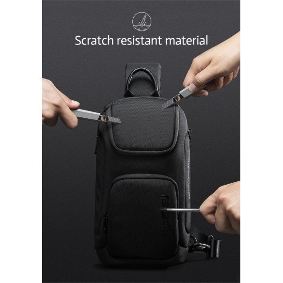 Τσαντάκι Ώμου Bange Χιαστί (Crossbody) - Μαύρο