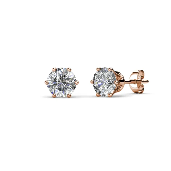 2a72620c1b54679c79e5bc5b6fbad6b42c662bd257d6c21bf411758fa7e0e4a1 Σετ Rose Gold Μενταγιόν - Σκουλαρίκια