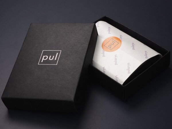 Μινιμαλιστικό Δερμάτινο Πορτοφόλι Pularys - Καφέ