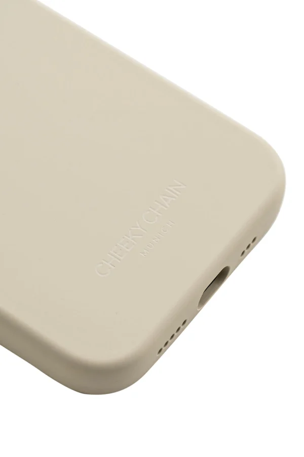 Θήκη Κινητού από Σιλικόνη σε Χρώμα Άμμου