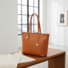 Γυναικεία Τσάντα Ώμου Shopper Pierre Loues - Καφέ