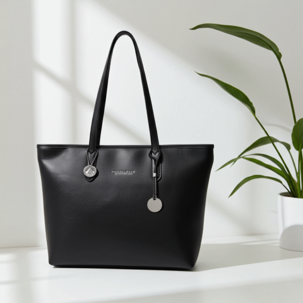 -edited_3(11) Γυναικεία Τσάντα Ώμου Shopper Pierre Loues - Μαύρη