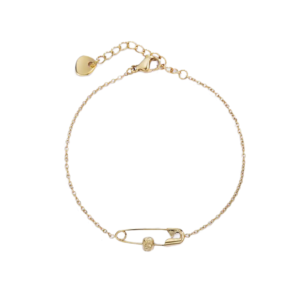 product_image04 Λεπτό Βραχιόλι Από Ανοξείδωτο Ατσάλι με Παραμάνα - Gold