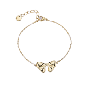 product_image05 Βραχιόλι Από Ανοξείδωτο Ατσάλι με Φιογκάκι - Gold