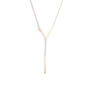 product_image084 Μενταγιόν Από Ανοξείδωτο Ατσάλι ''Υ'' - Gold