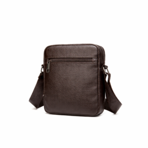 Τσαντάκι Ώμου Cardinal Από Γνήσιο Δέρμα - Καφέ