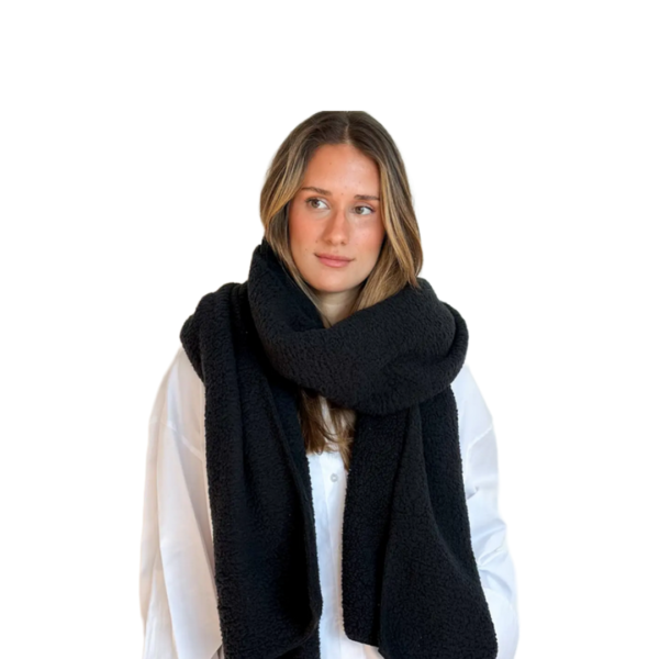 Γυναικείο Μακρύ Κασκόλ / Πασμίνα - Μαύρο