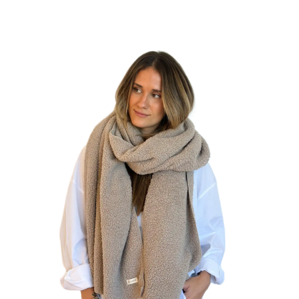 Γυναικείο Μακρύ Κασκόλ / Πασμίνα - Καφέ