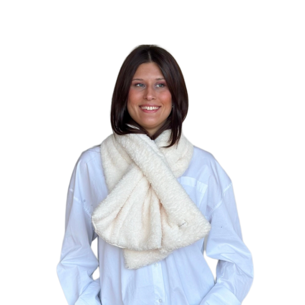 Γυναικείος Λαιμός Χιαστί - Λευκός