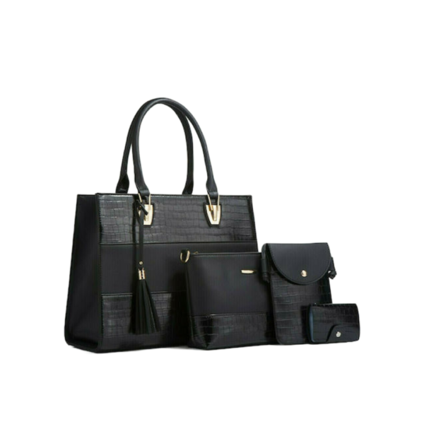 Σετ Τσάντας Χιαστί / Ώμου / Πορτοφόλι Cardinal 317 - Μαύρο