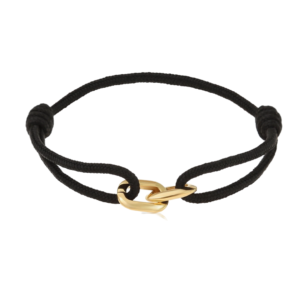 Ανδρικό Βραχιόλι Unity Μαύρο – Χρυσό