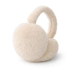 Χειμερινά Earmuffs με Συνθετική Γούνα - Λεύκα