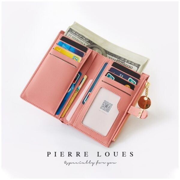 2618-thickbox_default Γυναικείο Μικρό Πορτοφόλι Pierre Loues 821 - Μαύρο