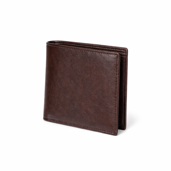 Ανδρικό Δερμάτινο Πορτοφόλι Cardinal  - Καφέ