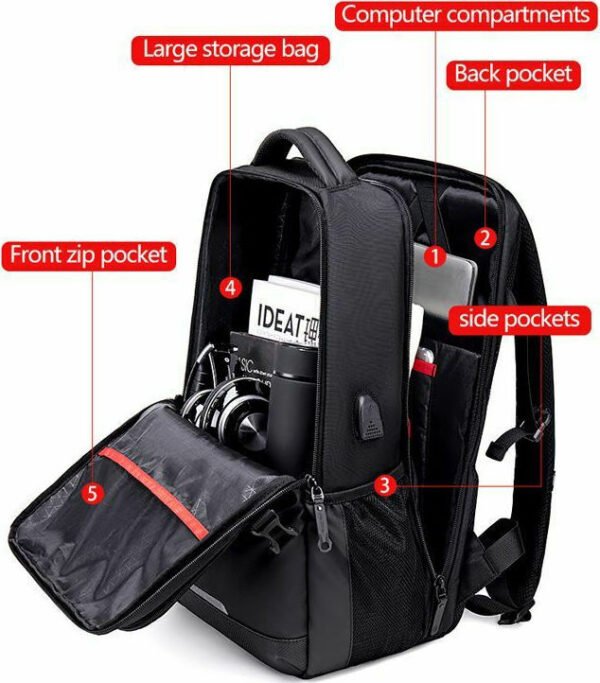 20211122172237_64f6d60d Σακίδιο Golden Wolf GB00444 - Μαύρο