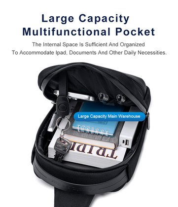 Σακίδιο Arctic Hunter B00670 - Μαύρο