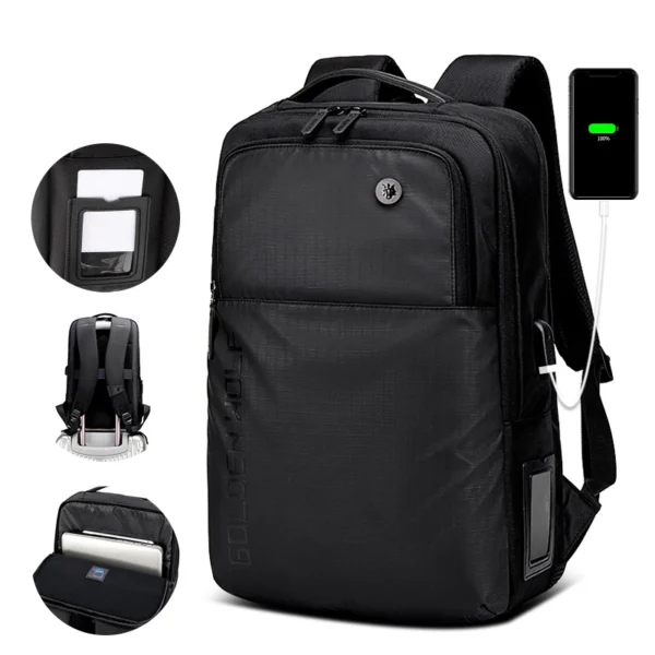 Σακίδιο Arctic Hunter B00399 - Μαύρο