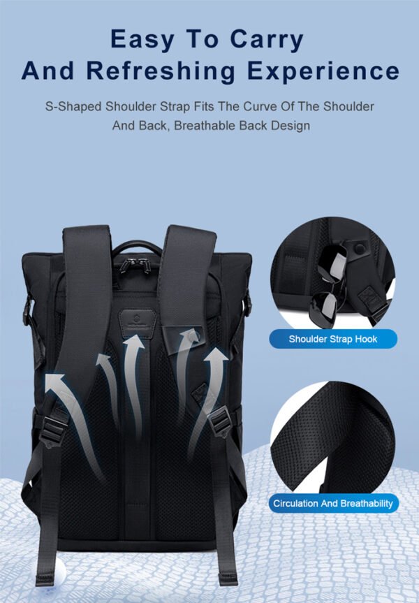 B00684-BK-9 Σακίδιο Arctic Hunter B00684 - Μαύρο