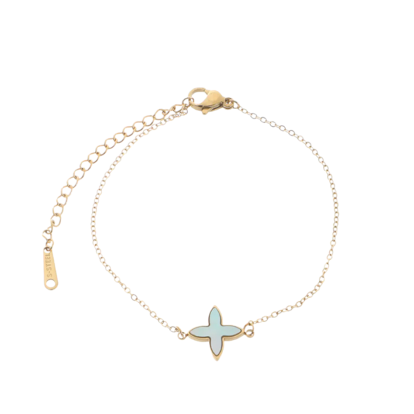 product_image011 Βραχιόλι Από Ανοξείδωτο Ατσάλι Με Σταυρό - Gold