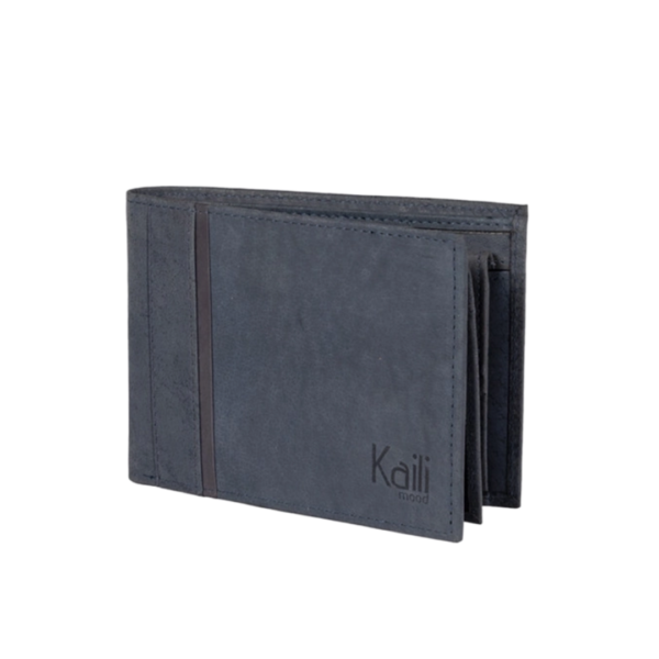 Ανδρικό Πορτοφόλι Kaili Mood Από Γνήσιο Δέρμα Full-Grain - Μπλε