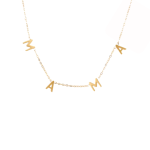 product_image Μενταγιόν Από Ανοξείδωτο Ατσάλι ''MAMA'' - Gold