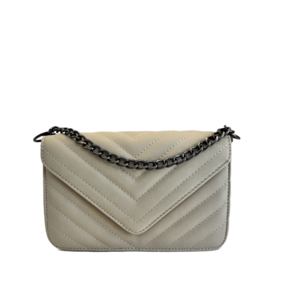 product_image Γυναικεία Τσάντα Χιαστί με Αλυσίδα - Μπεζ