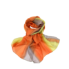 Γυναικείο Μεταξωτό Φουλάρι - Πορτοκαλί