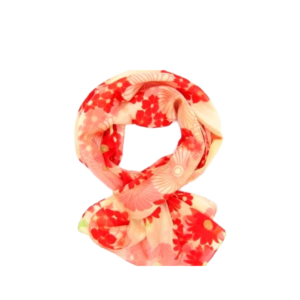 Γυναικείο Φουλάρι - Κόκκινο Φλοράλ