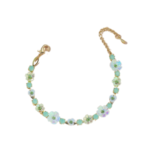 product_image Βραχιόλι Με Λουλούδια και Πετράδια - Gold