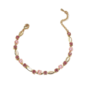 product_image Βραχιόλι Με Λουλούδια και Πετράδια - Gold