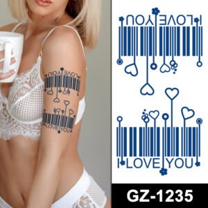 GZ-1235 Ημιμόνιμο Τατουάζ GZ-1235