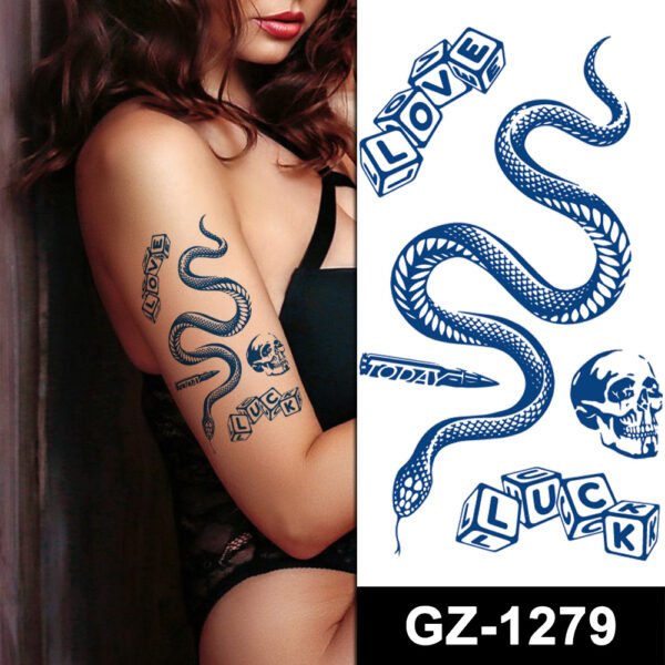 GZ-1279 Σετ 5 Ημιμόνιμα Τατουάζ GZ-1279 (TATTOO PACK)