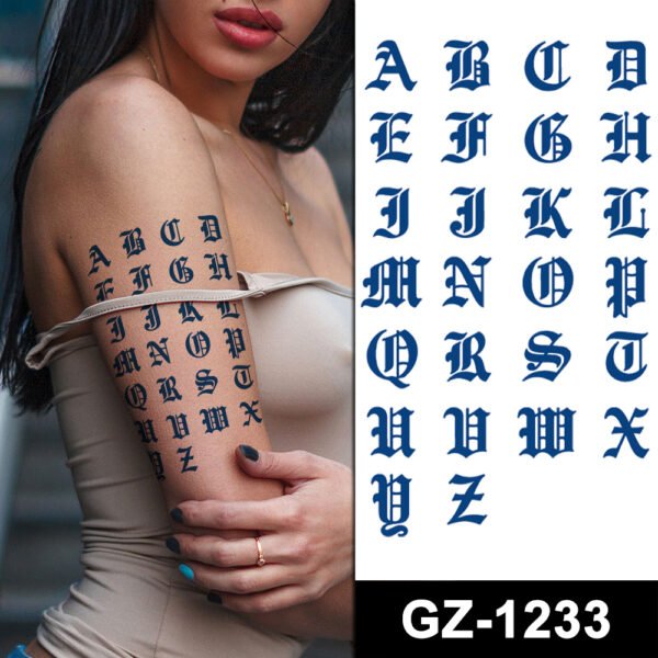 gz-1233 Σετ 26 Ημιμόνιμα Τατουάζ GZ-1233 (TATTOO PACK)