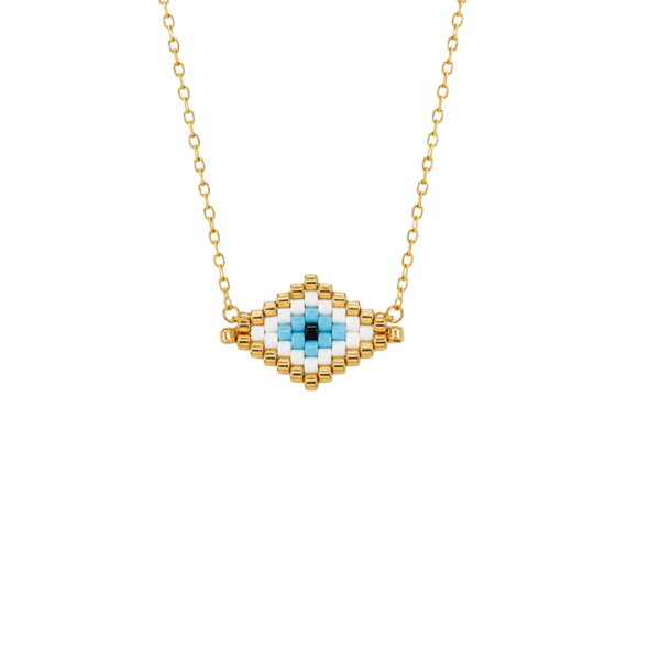 product_image Μενταγιόν Από Ανοξείδωτο Ατσάλι Ματάκι - Gold