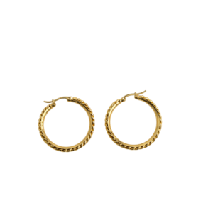product_image Κρεμαστά Σκουλαρίκια Κρίκοι - Gold