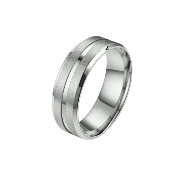 PRODUCT IMAGE rings Ανδρικό Δαχτυλίδι Από Ανοξείδωτο Ατσάλι - Silver