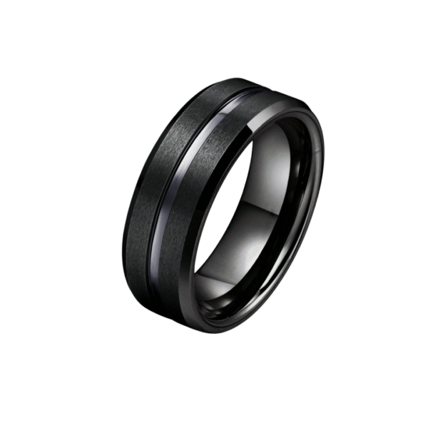PRODUCT IMAGE rings Ανδρικό Δαχτυλίδι Από Ανοξείδωτο Ατσάλι - Black